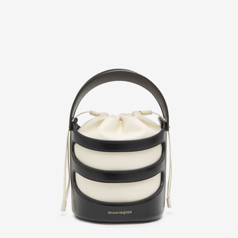 Alexander McQueen Women's Black The Rise Bucket (Calf Leather)